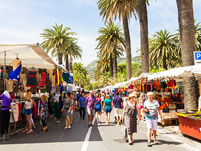 Ventimiglia, Italy, Friday Market